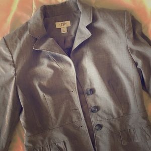 LOFT jacket grey size 8
